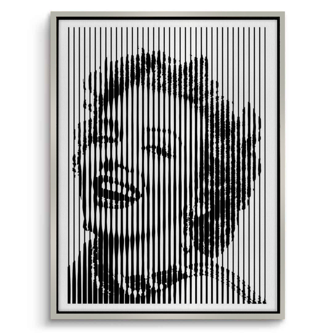 2Marilyn Monroe Line Art - Canvas