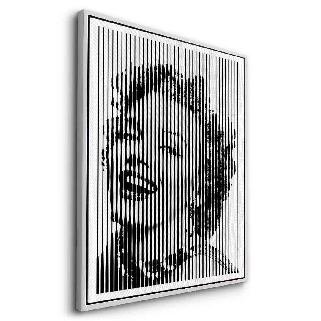 2Marilyn Monroe Line Art - Canvas