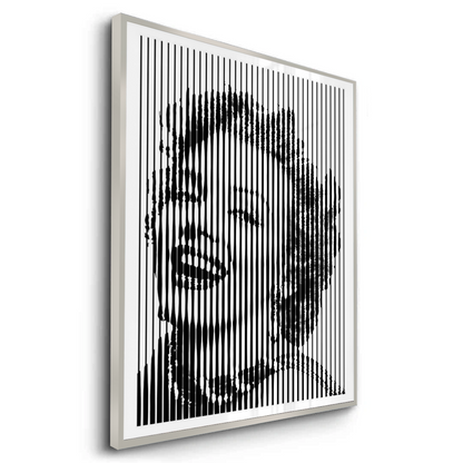 Marilyn Monroe Line Art - Fine Art