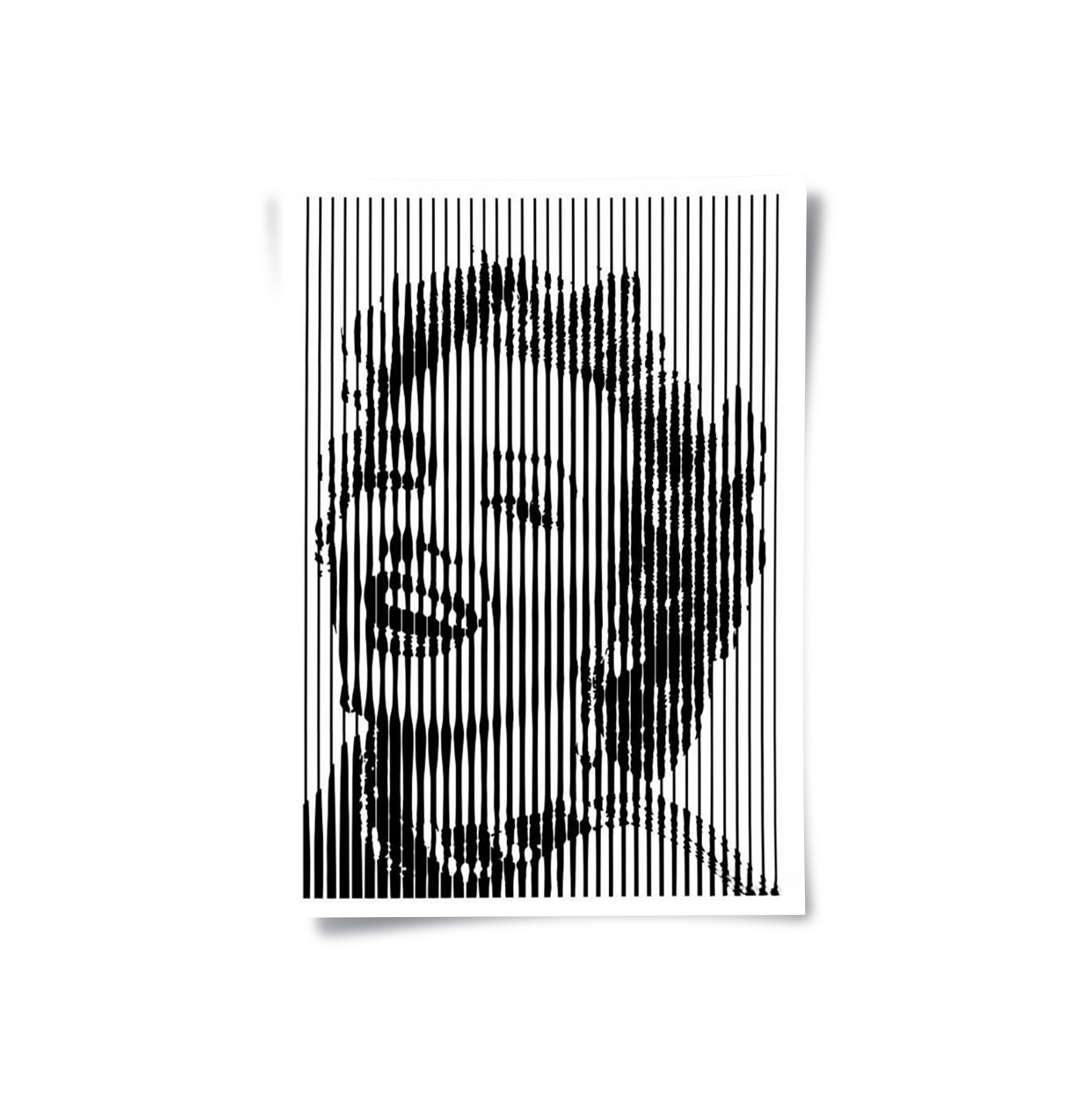 2Marilyn Monroe Line Art - Poster
