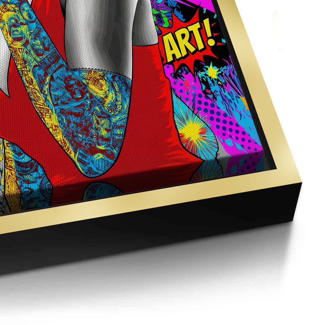 2Marilyn Monroe Pop Art - Canvas
