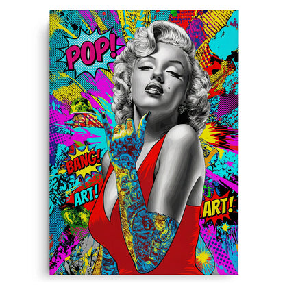 Marilyn Monroe Pop Art - Canvas