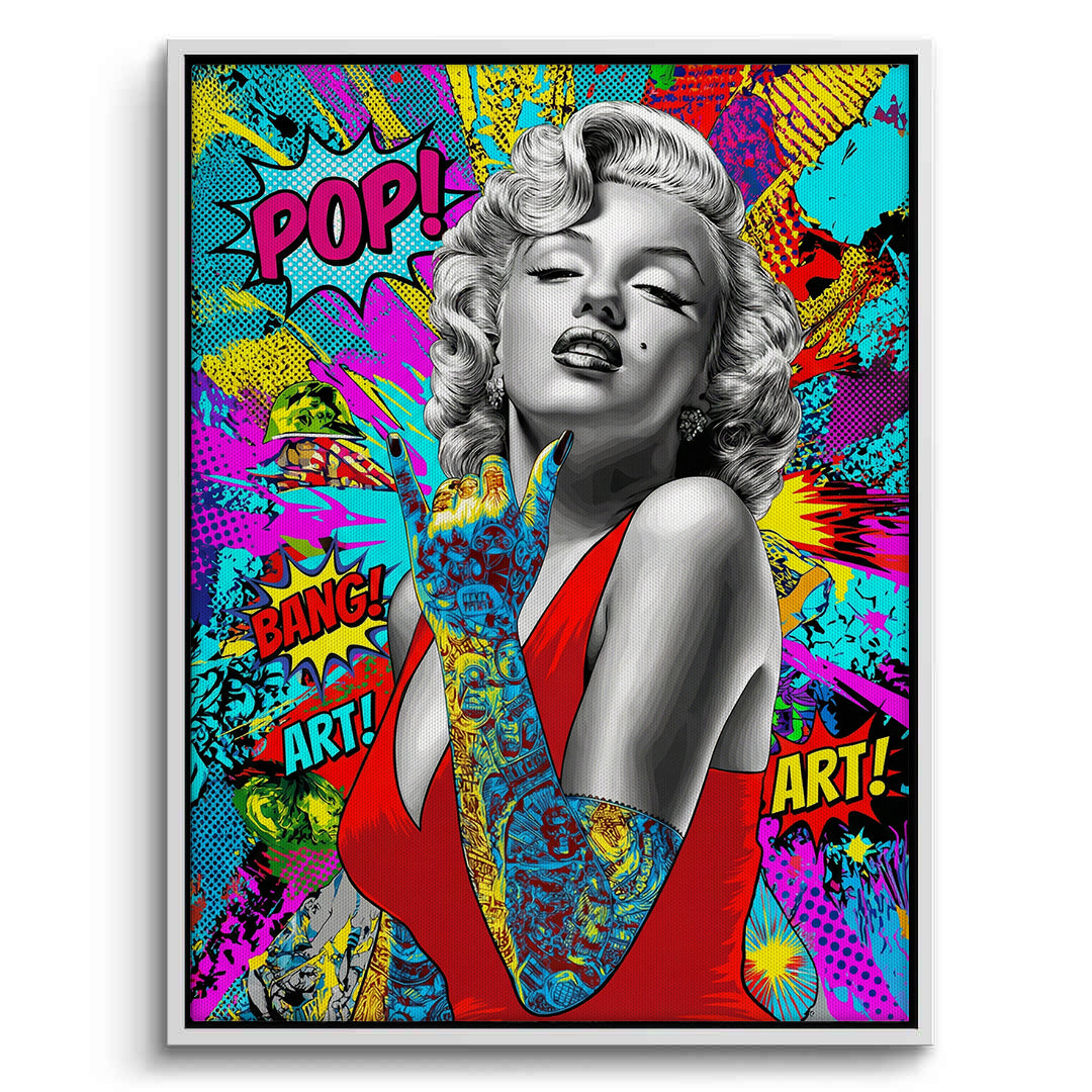 2Marilyn Monroe Pop Art - Canvas
