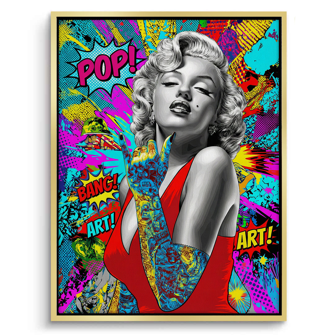 2Marilyn Monroe Pop Art - Canvas