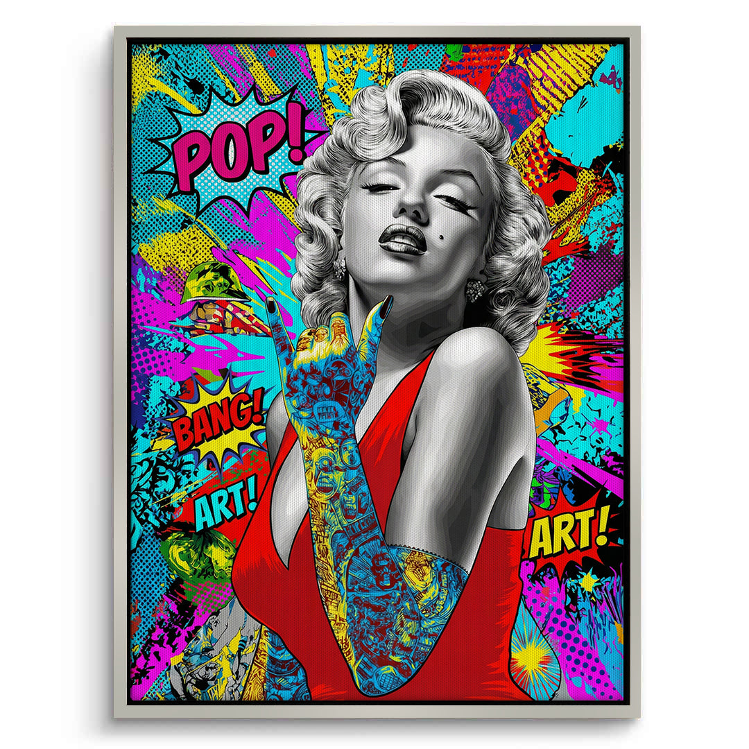 2Marilyn Monroe Pop Art - Canvas