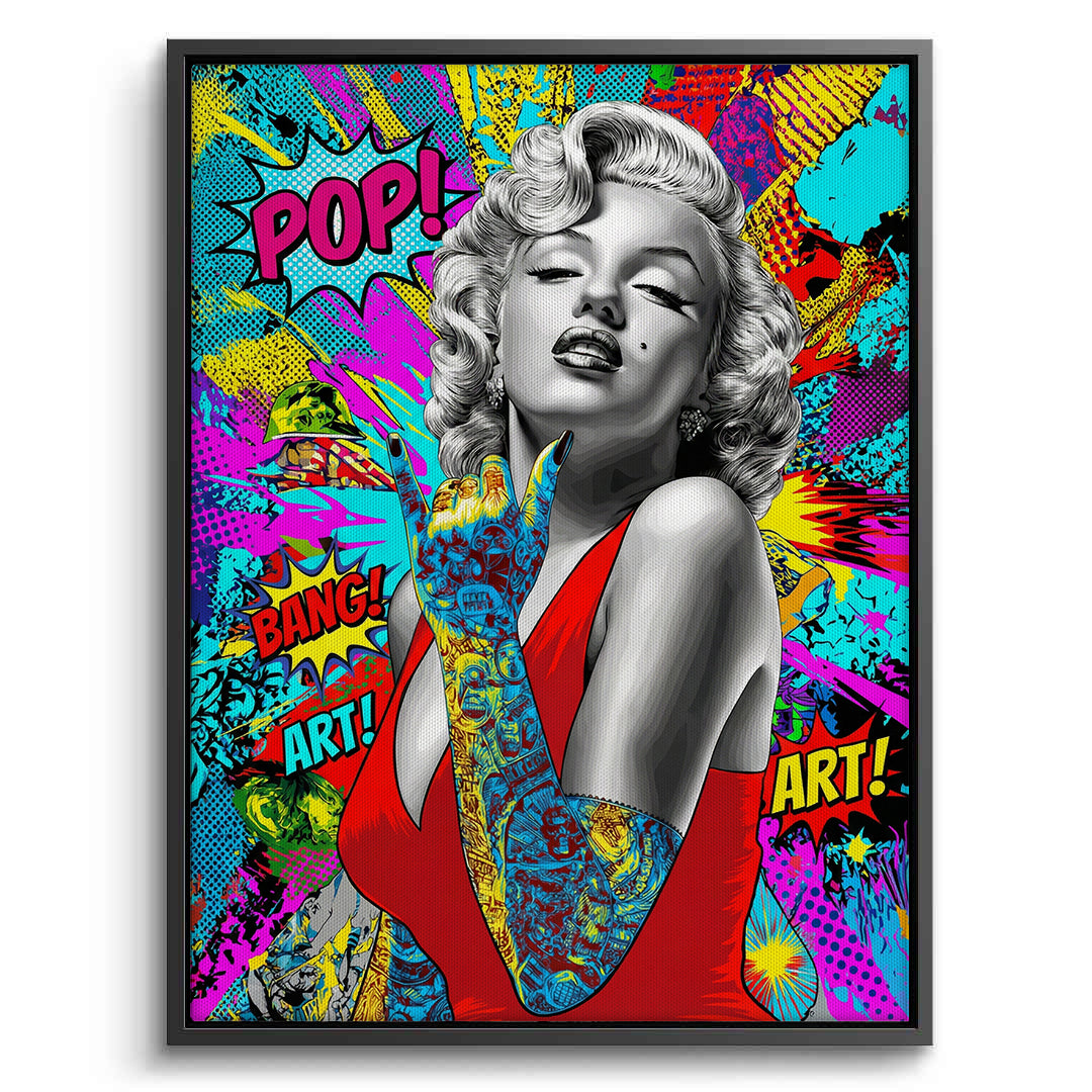 2Marilyn Monroe Pop Art - Canvas