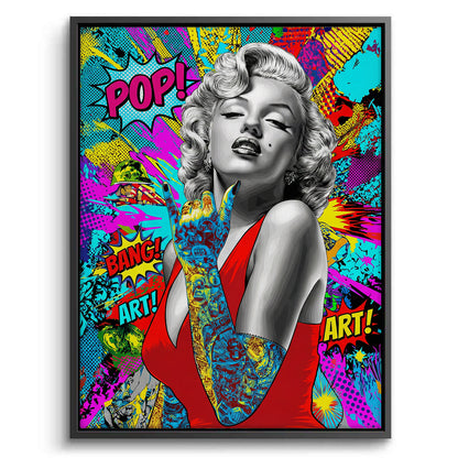 Marilyn Monroe Pop Art - Canvas