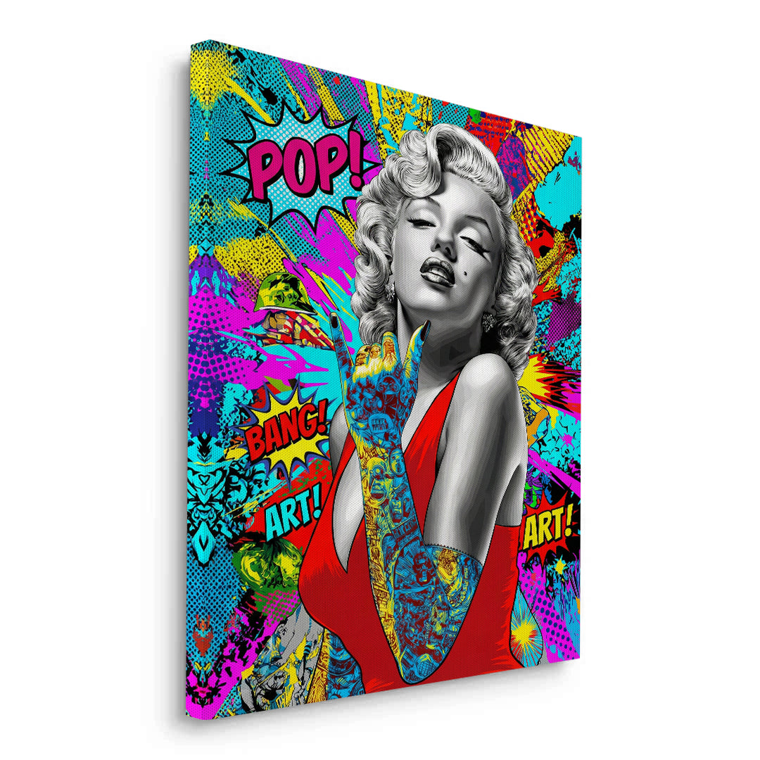2Marilyn Monroe Pop Art - Canvas