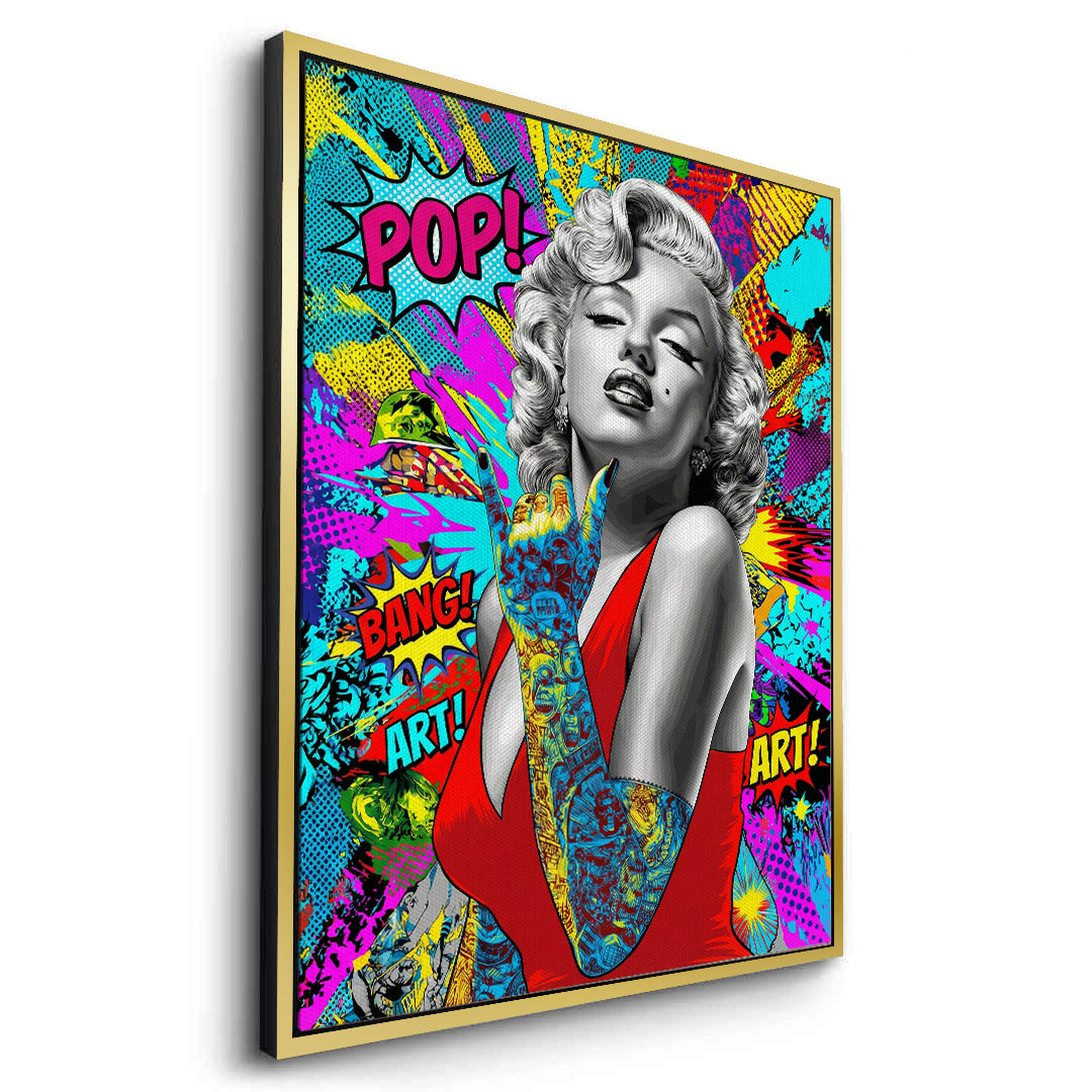2Marilyn Monroe Pop Art - Canvas