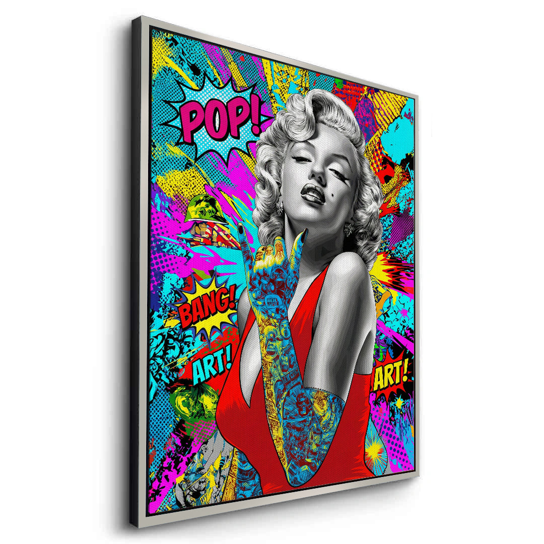 2Marilyn Monroe Pop Art - Canvas