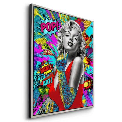 Marilyn Monroe Pop Art - Canvas
