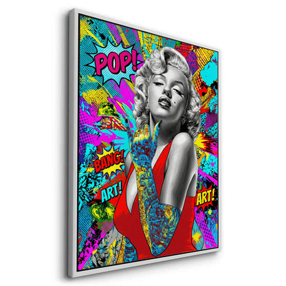 Marilyn Monroe Pop Art - Canvas
