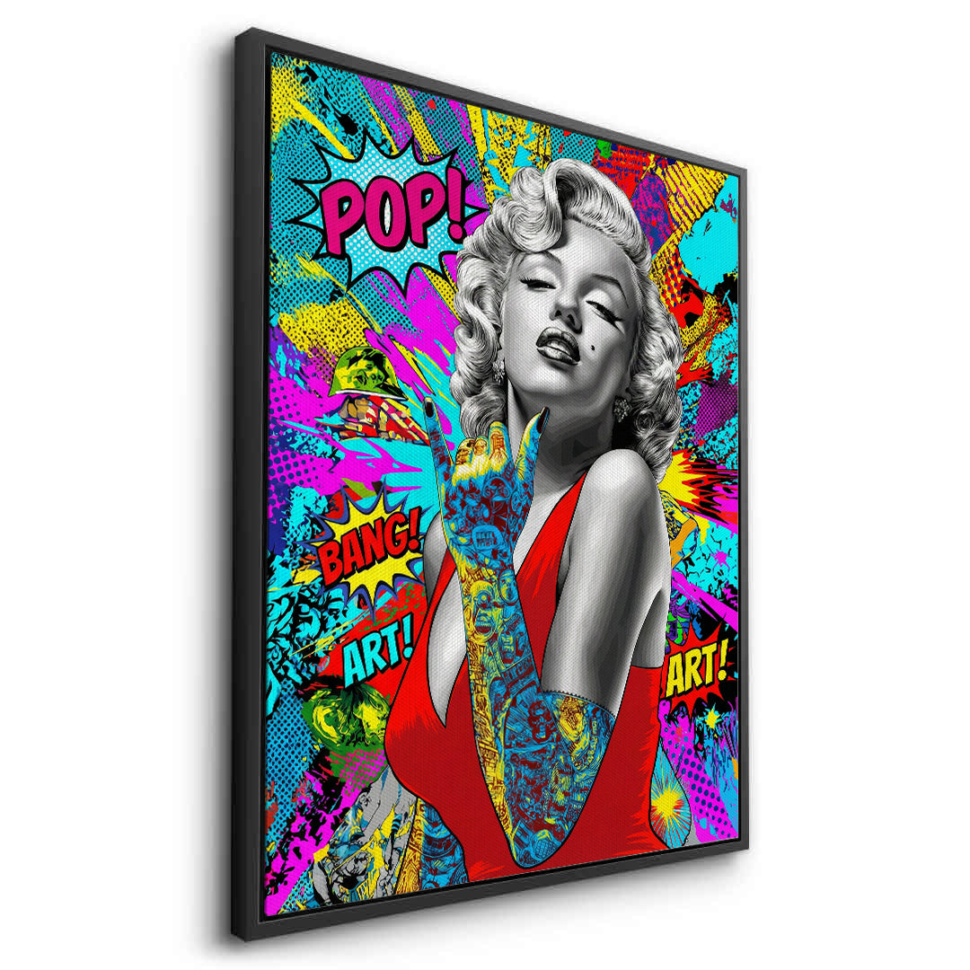2Marilyn Monroe Pop Art - Canvas
