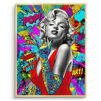 Marilyn Monroe Pop Art - Fine Art