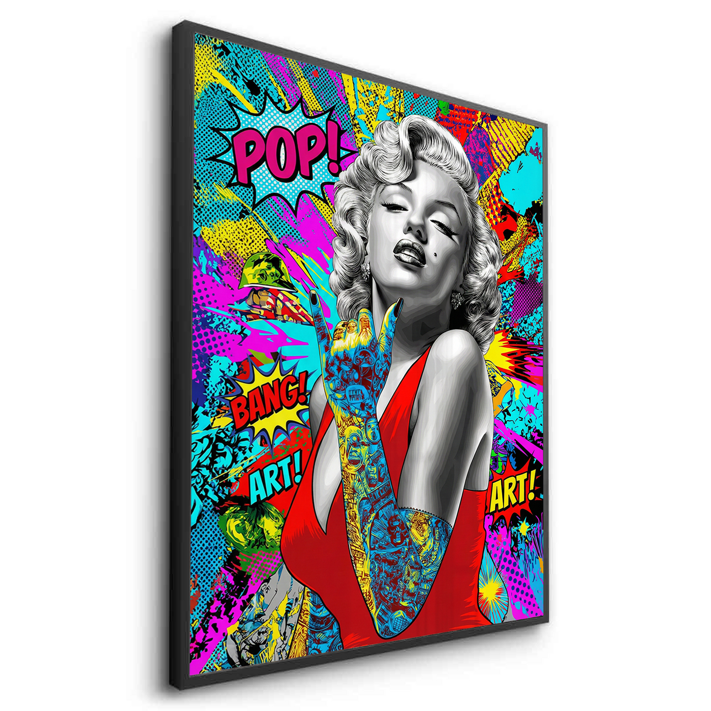 2Marilyn Monroe Pop Art - Fine Art
