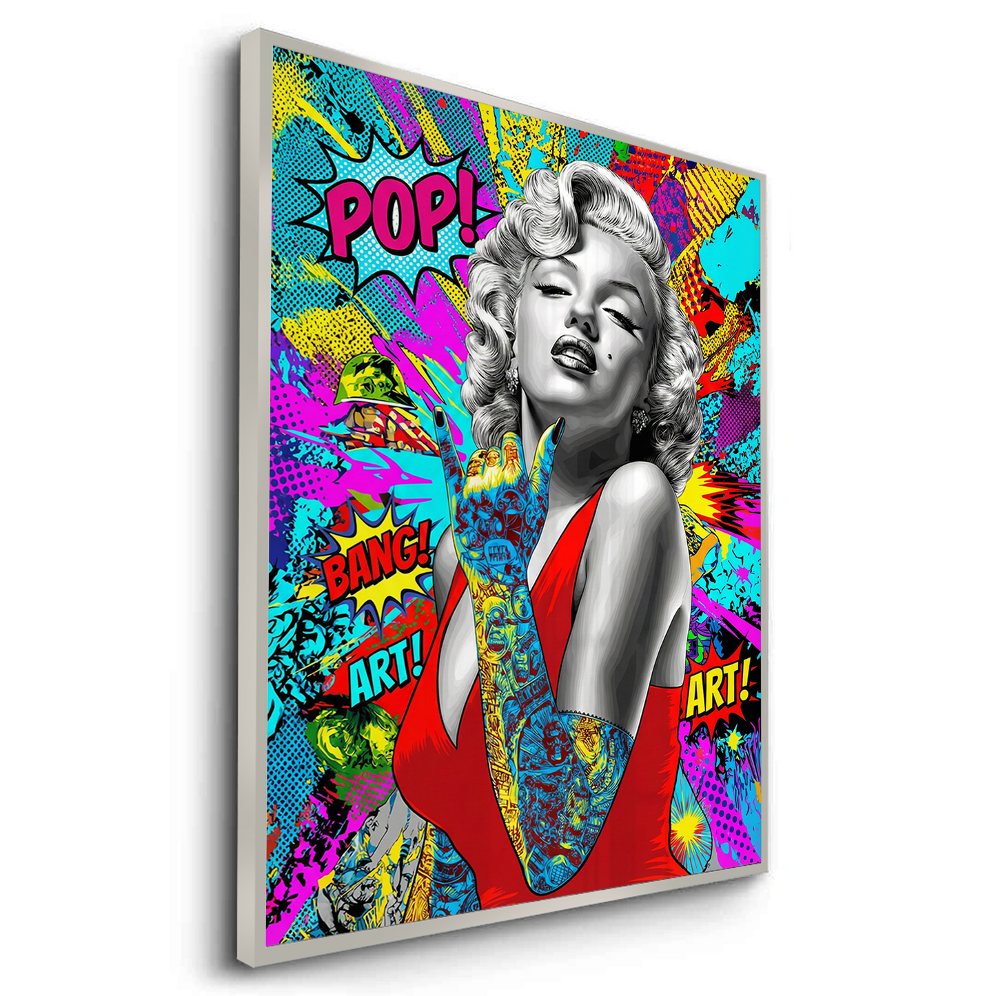 2Marilyn Monroe Pop Art - Fine Art