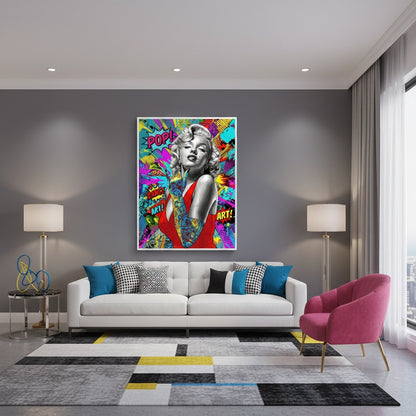 Marilyn Monroe Pop Art - Fine Art
