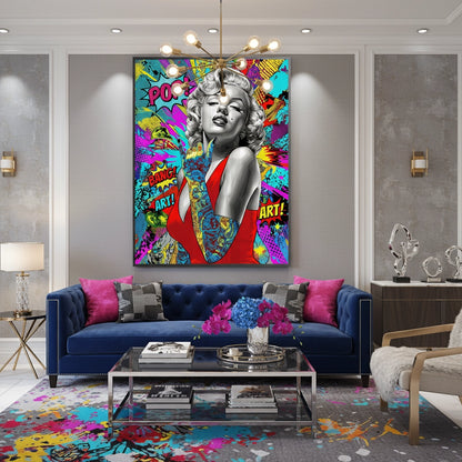 Marilyn Monroe Pop Art - Fine Art