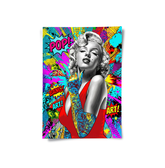 Marilyn Monroe Pop Art - Poster