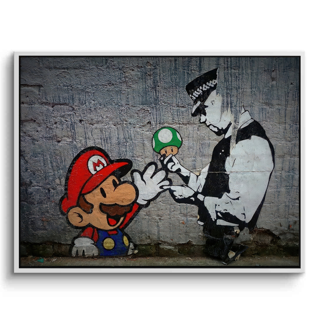 2Mario & Police Officer - Canvas