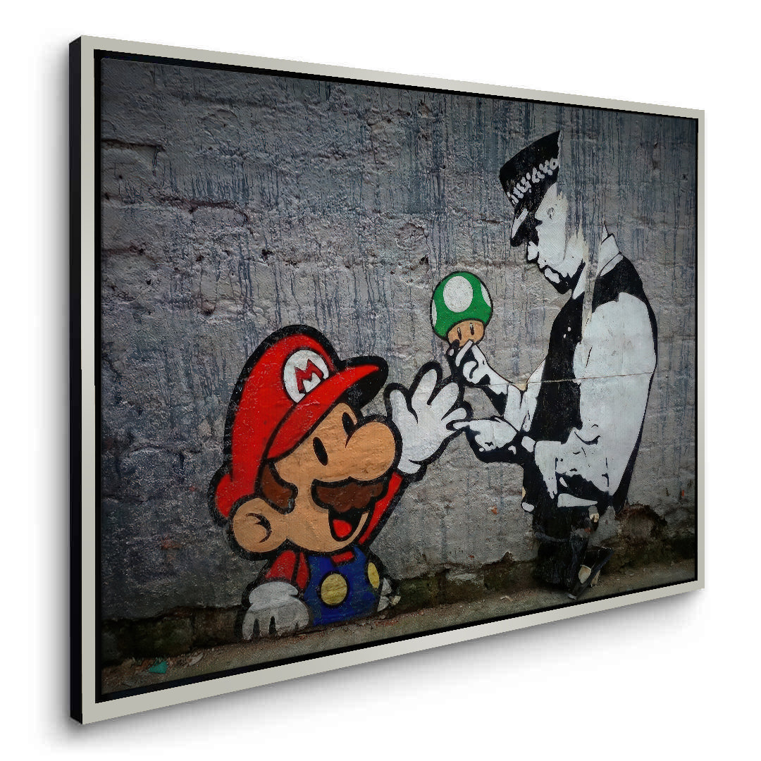 2Mario & Police Officer - Canvas