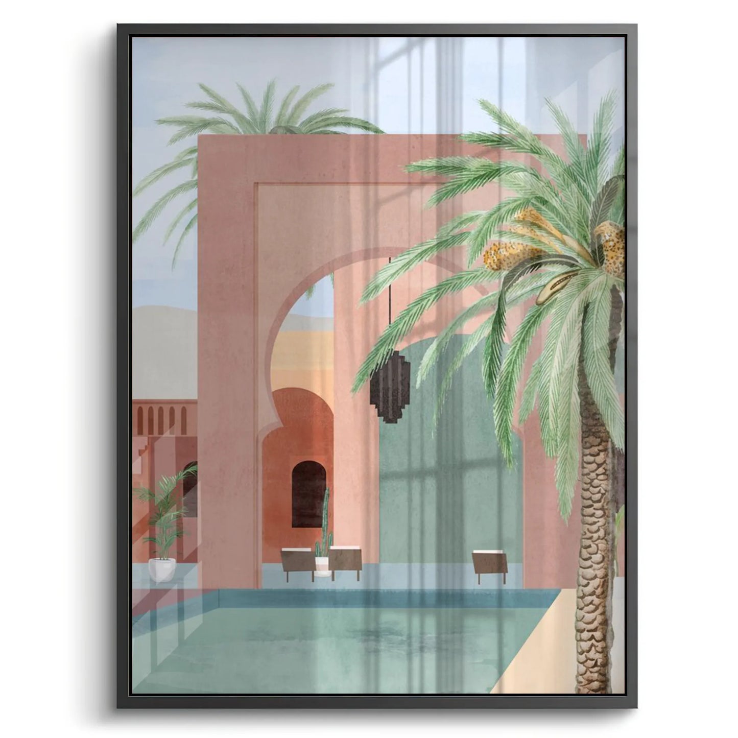 2Marrakech Oasis - Acrylic