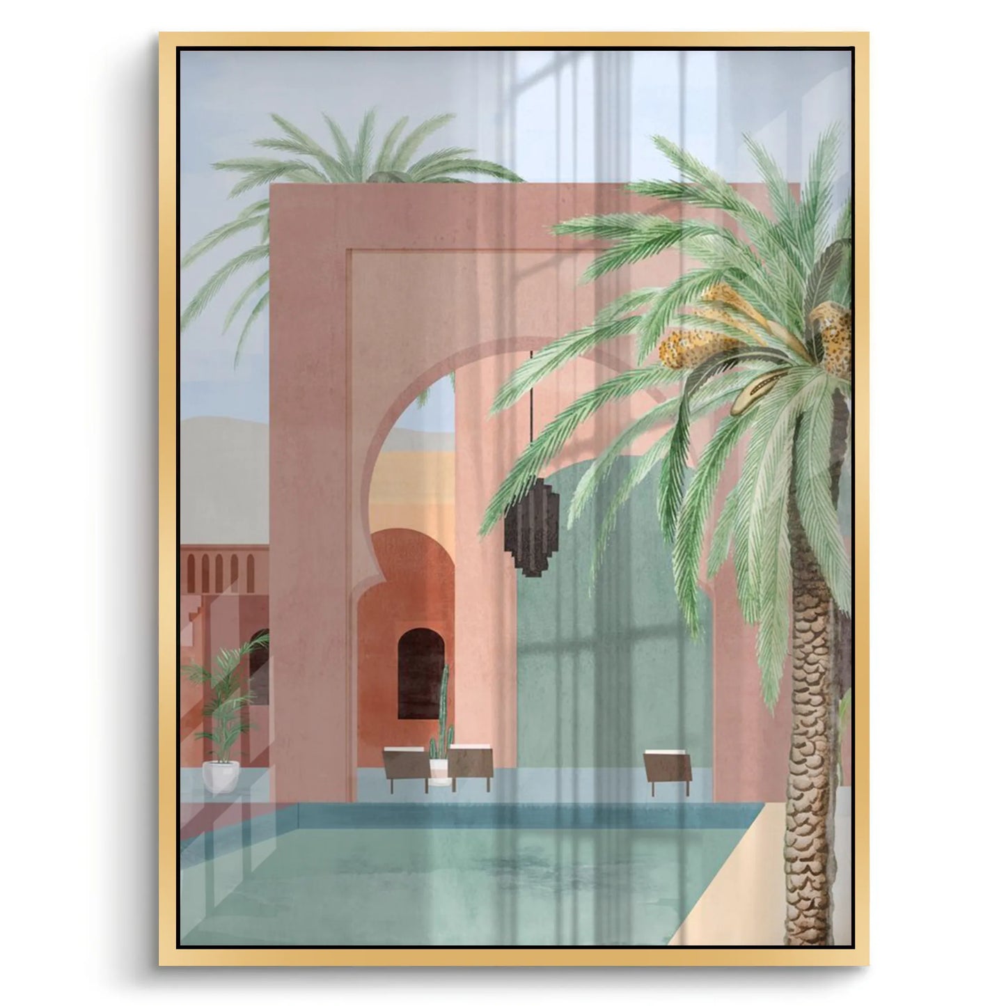 2Marrakech Oasis - Acrylic