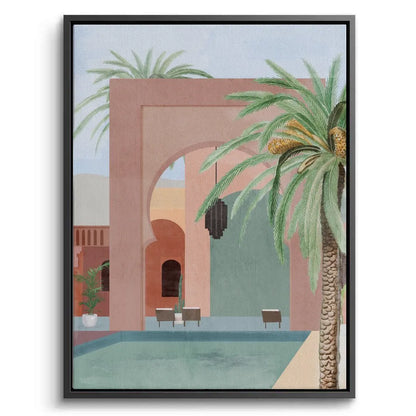 Marrakech Oasis - canvas
