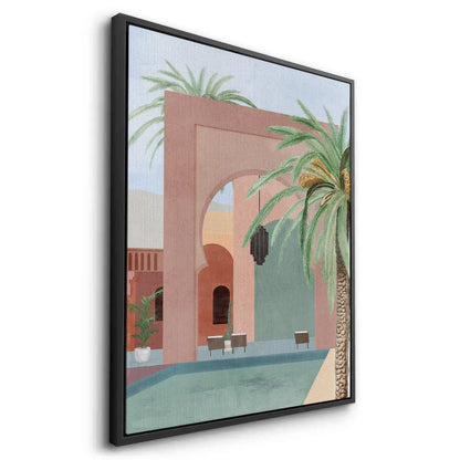 Marrakech Oasis - canvas
