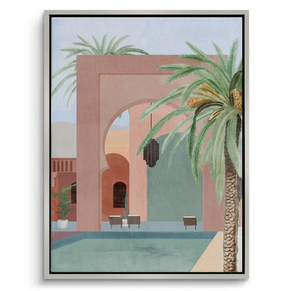Marrakech Oasis - canvas
