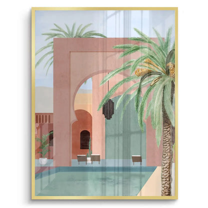 Marrakech Oasis - Fine Art
