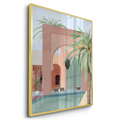 Marrakech Oasis - Fine Art