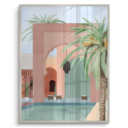 Marrakech Oasis - Fine Art