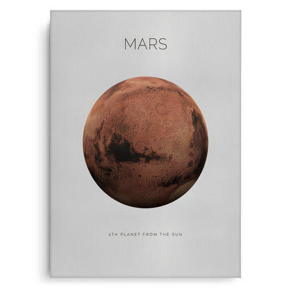 Mars Planet - Canvas