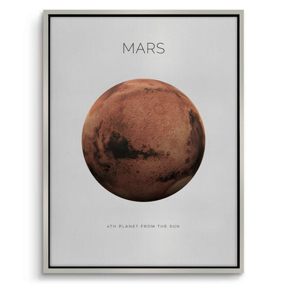 Mars Planet - Canvas