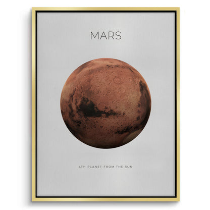 Mars Planet - Canvas