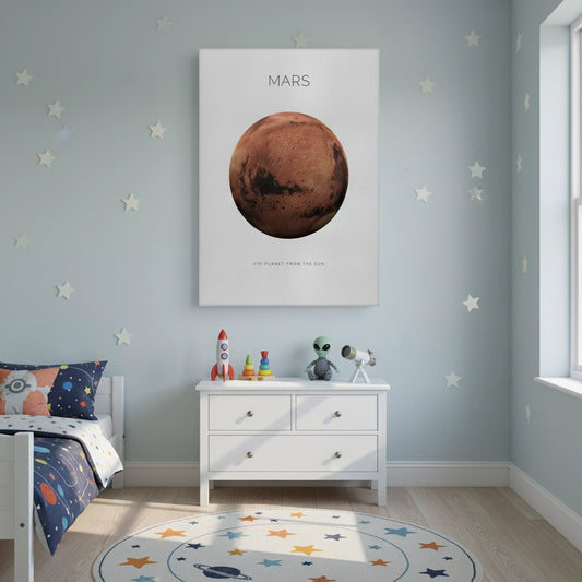 Mars Planet - Canvas