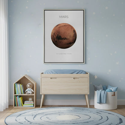 Mars Planet - Canvas
