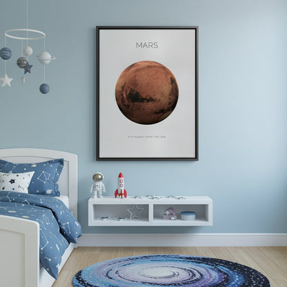 Mars Planet - Canvas