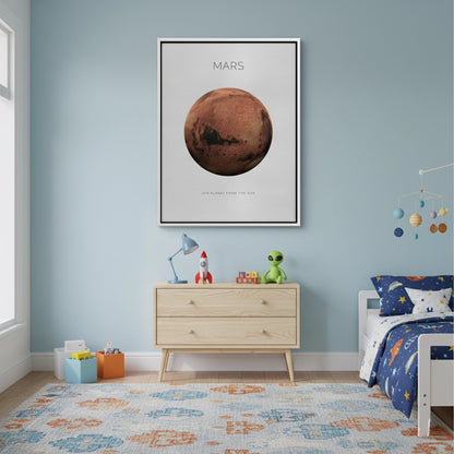 Mars Planet - Canvas