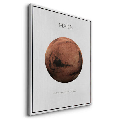 Mars Planet - Canvas