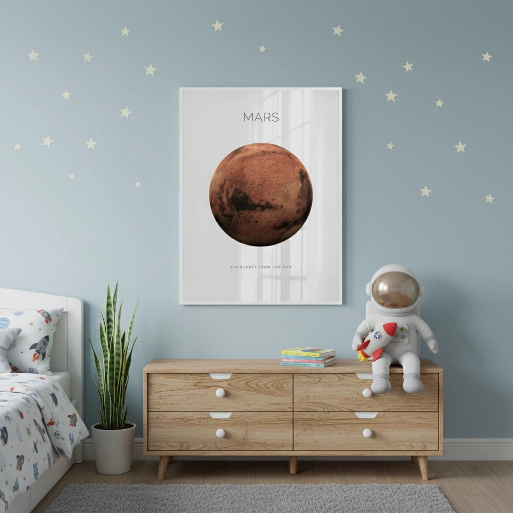 Mars Planet - Fine Art - Jasmineart.ae
