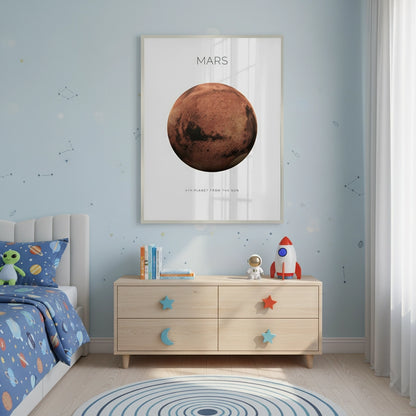 Mars Planet - Fine Art