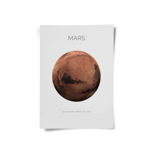 Mars Planet - Poster