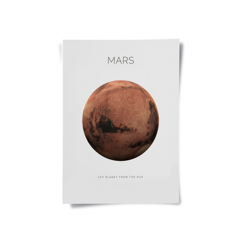 Mars Planet - Poster