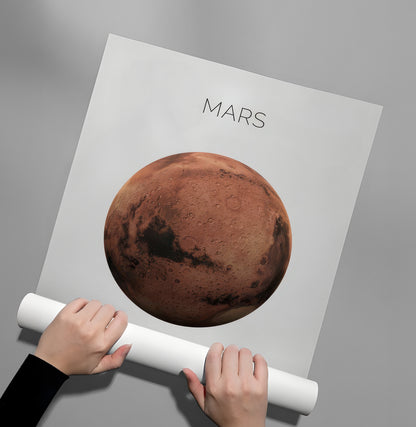 Mars Planet - Poster