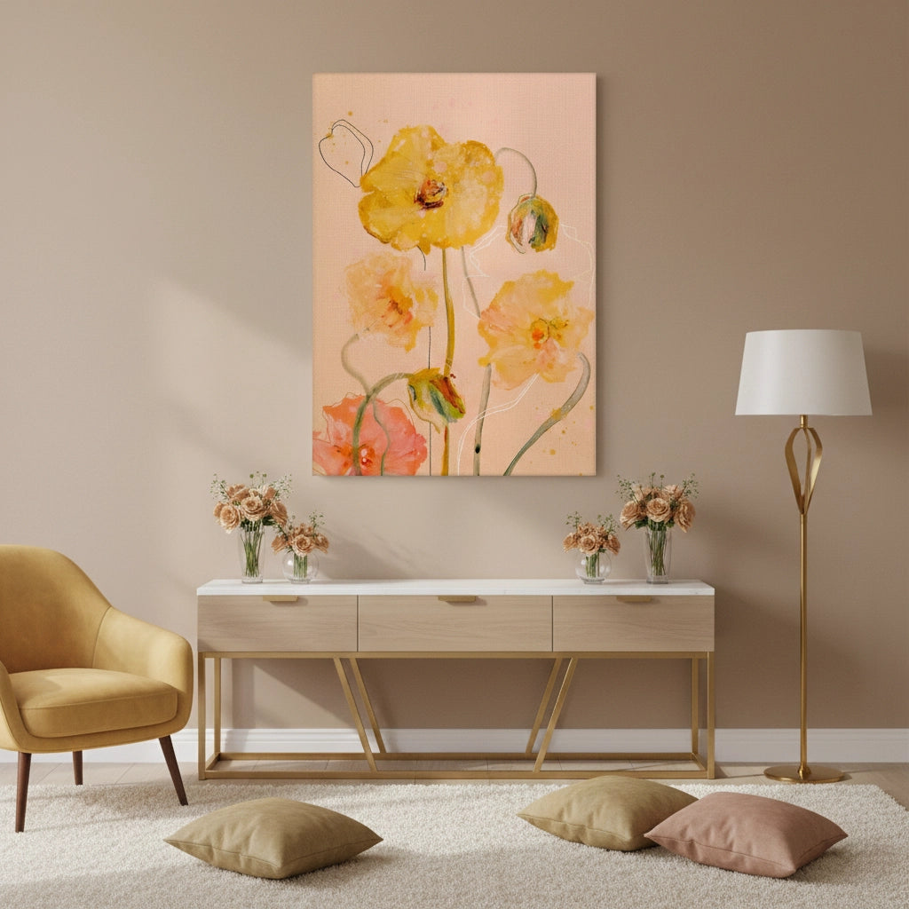 Meadow Flowers - Canvas