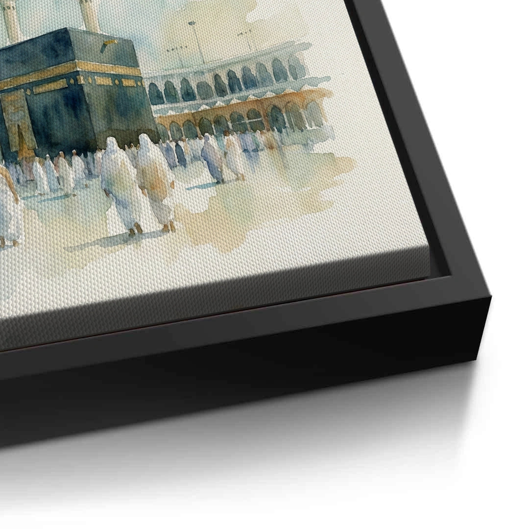 2Mecca Watercolor - Canvas