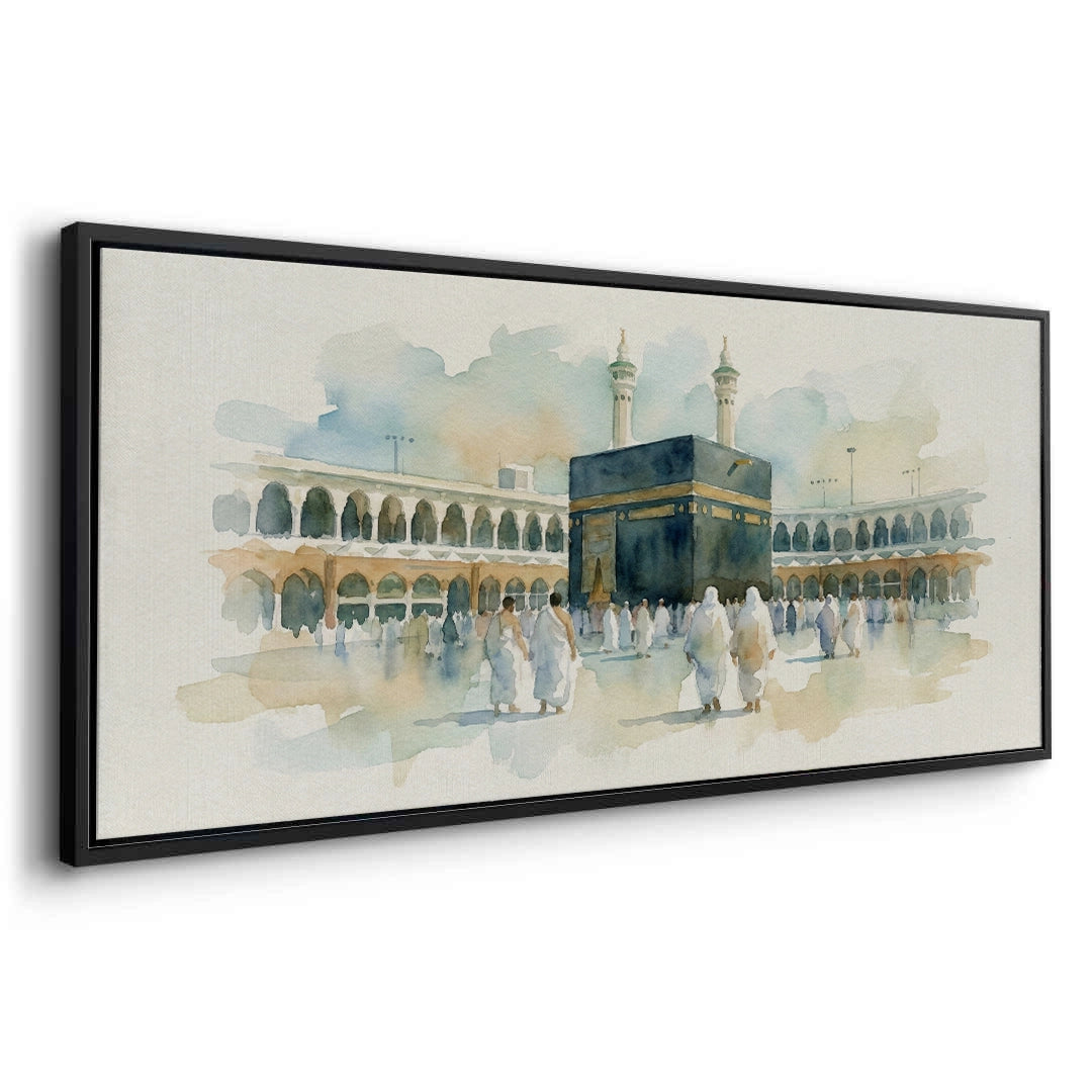 2Mecca Watercolor - Canvas