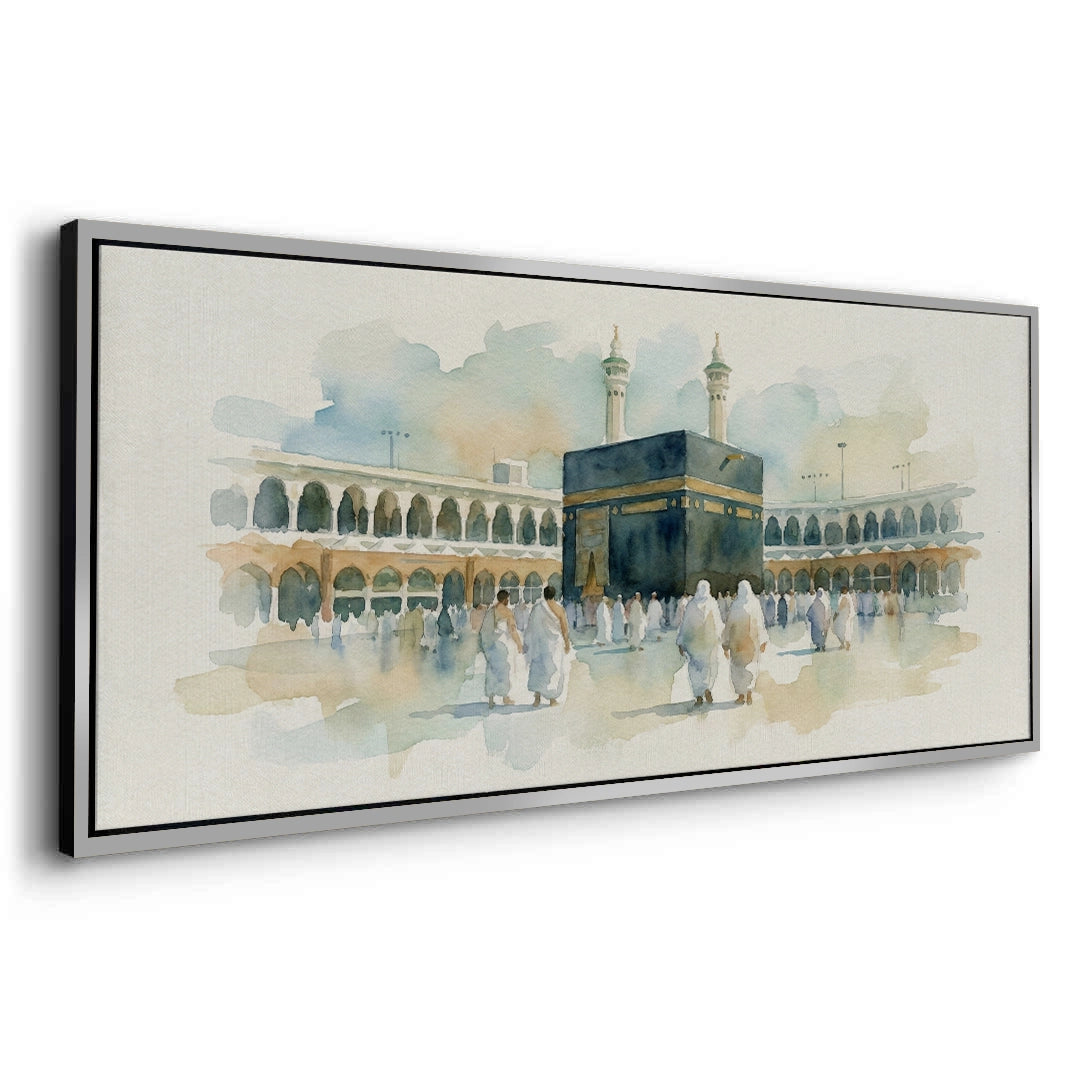 2Mecca Watercolor - Canvas